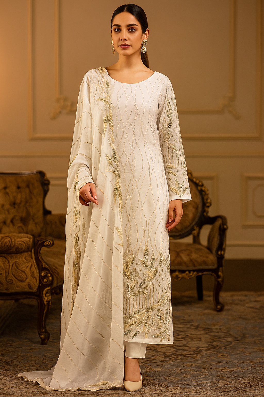 Shisha silk 3piece Shisha silk dress