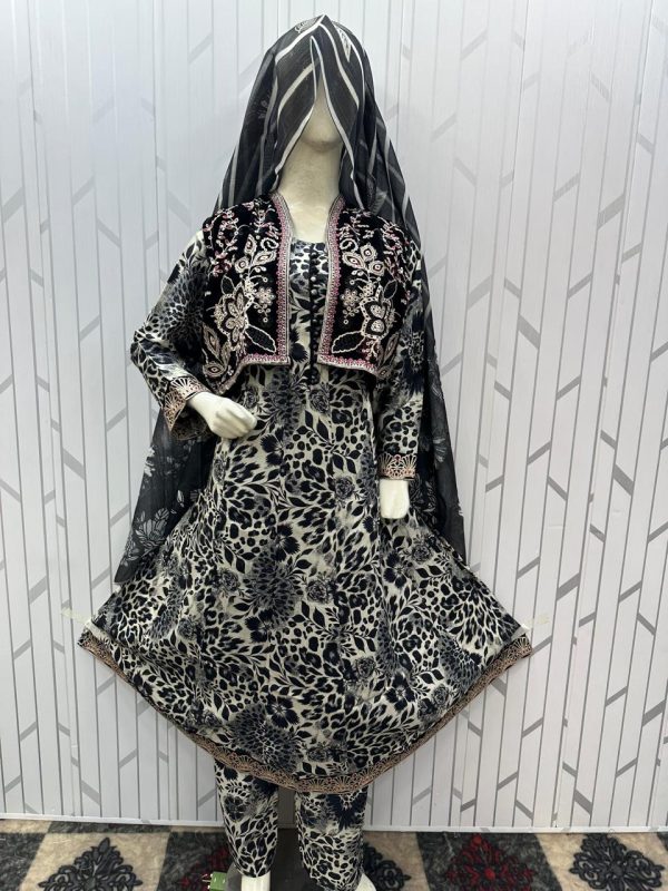 Contraya Winter 3-Piece Dress