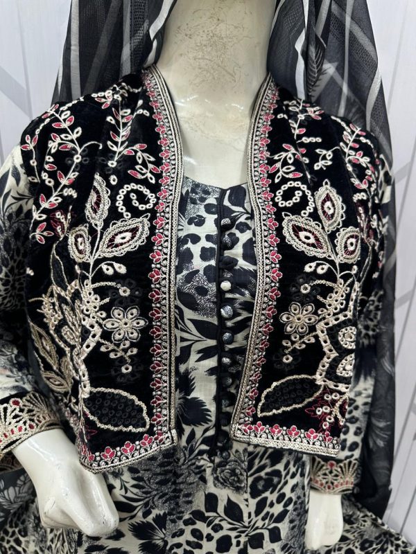 Contraya Winter 3-Piece Dress