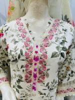 Contraya Floral Bloom 3-Piece Dress