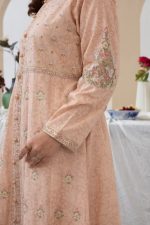 Cambric Embroided 3Piece Down Cut