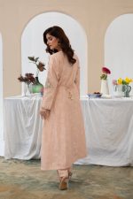 Cambric Embroided 3Piece Down Cut