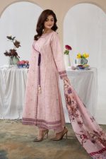 Cambric Cotton Frock Style