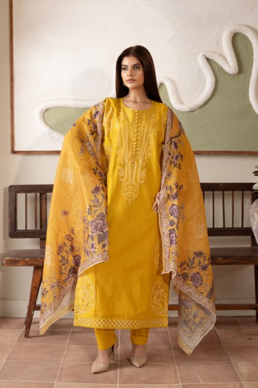 Cambric Cotton Embroidered