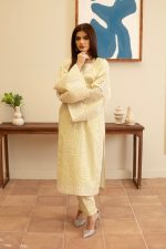 Cambric Embroidered 3-Piece Suit