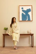 Cambric Embroidered 3-Piece Suit