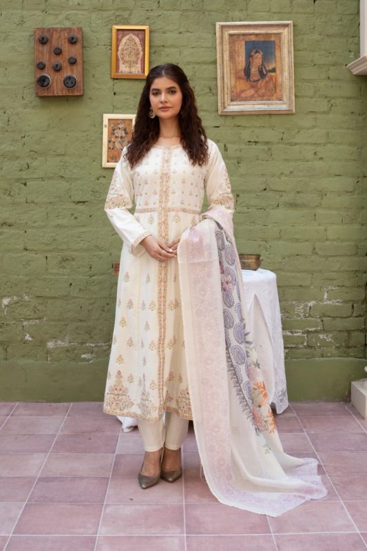 Ivory Grace Cambric Frock 3-Piece