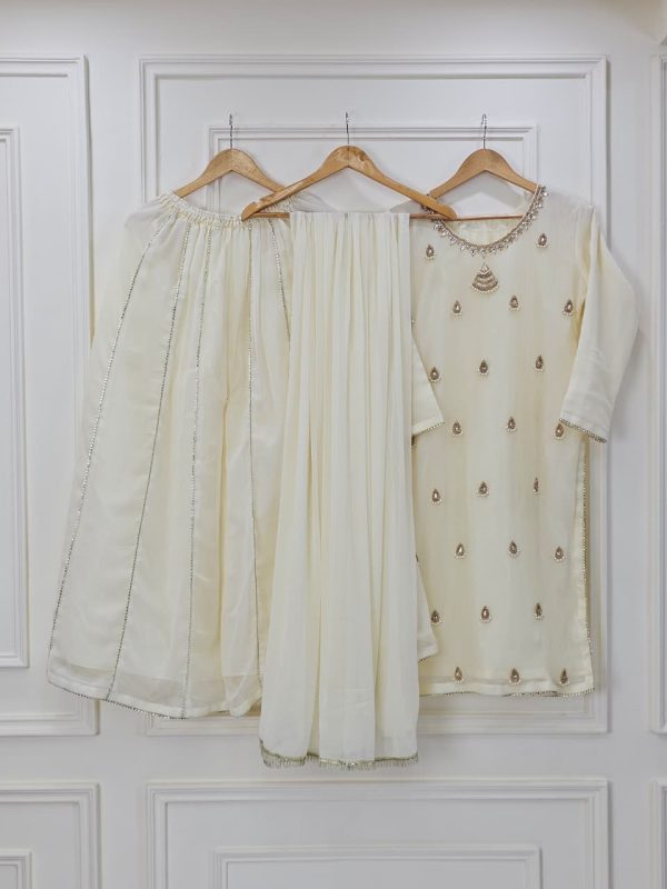 Ivory Silk Dress Handmade Cora Dabka