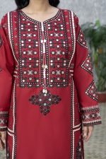 Contraya Winter 3-Piece Embroidered Suit