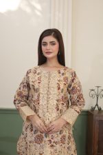 Luxury Embroidered Winter 3 Piece Suit