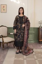 Winter Cambric Cotton 3-Piece Suit