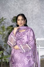 Contraya Winter 3-Piece Embroidered Suit