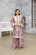 Winter Cotraya 3 Piece Embroidered Suit