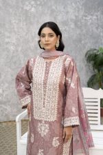 Winter Cotraya 3 Piece Embroidered Suit