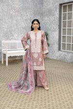 Winter Cotraya 3 Piece Embroidered Suit