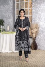 Cambric Cotton 3-Piece Winter Suit