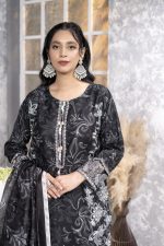 Cambric Cotton 3-Piece Winter Suit