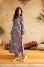 Winter Cotraya 3-Piece Embroidered Dress