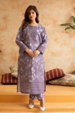 Winter Cotraya 3-Piece Embroidered Dress