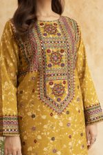 Winter Cotraya 3-Piece Embroidered Dress