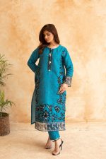 Cotraya 3-Piece Embroidered Dress