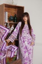 3 Piece Ready-to-Wear Cambric Suit