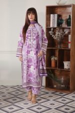 3 Piece Ready-to-Wear Cambric Suit