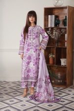 3 Piece Ready-to-Wear Cambric Suit