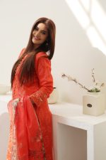 Cambric Embroidered 3-Piece